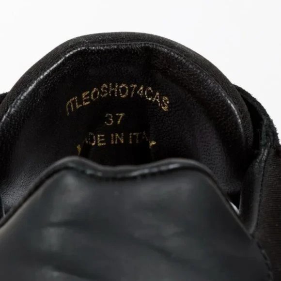 Burberry Black Regis Sneakers - Picture 10 of 11